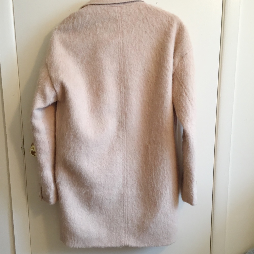 ✨💥RARE💥 A&F Pink Wool Coat✨ - Picture 10 of 11